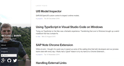 Desktop Screenshot of mitchbarry.com