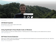 Tablet Screenshot of mitchbarry.com